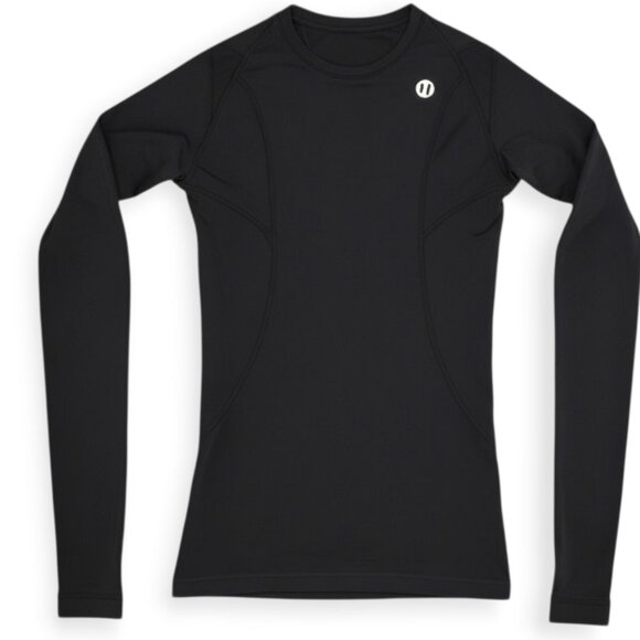 Lululemon Swiftly Tech 2.0 Long-Sleeve Top Black Stretch Size 4 - Picture 2 of 12